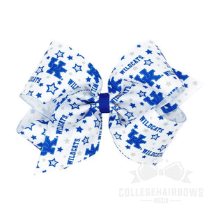 University of Kentucky King Signature Logo Print Grosgrain Hair Bow