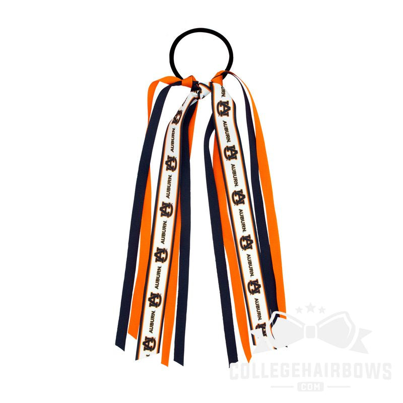 Auburn Logo Print Streamer Pony