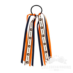 Auburn Logo Print Streamer Pony