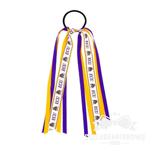 Eastern Carolina University Logo Print Streamer Pony