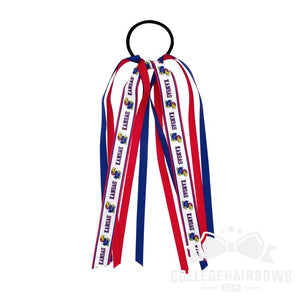 Kansas Logo Print Streamer Pony