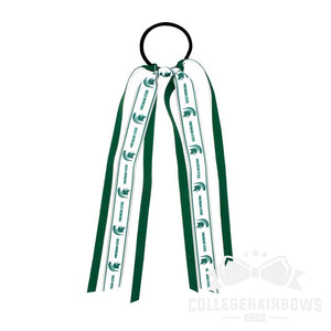 Michigan State Logo Print Streamer Pony