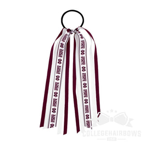 Mississippi State Logo Print Streamer Pony