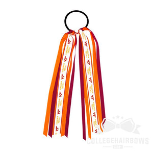 Virginia Tech Logo Print Streamer Pony