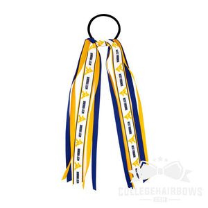 West Virginia Logo Print Streamers Pony