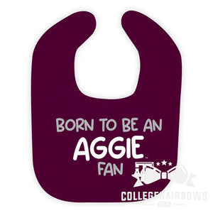 Texas A&M Print Designs Toddler Bib